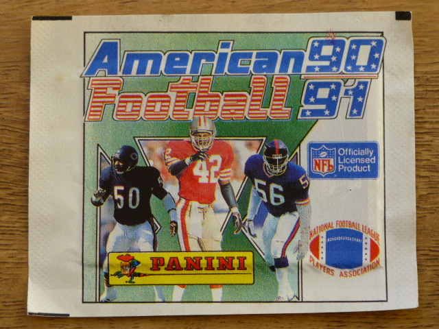 Panini American Football 91 Sticker Pack