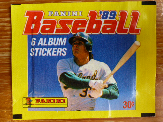 Panini Baseball 89 Sticker Pack