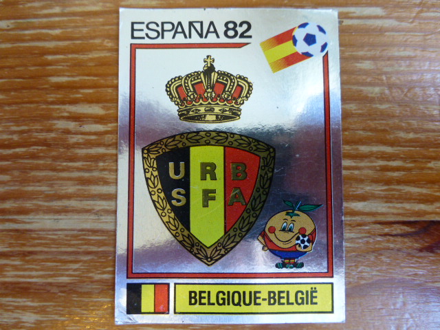 Panini Espana 82 Badges - Belgium