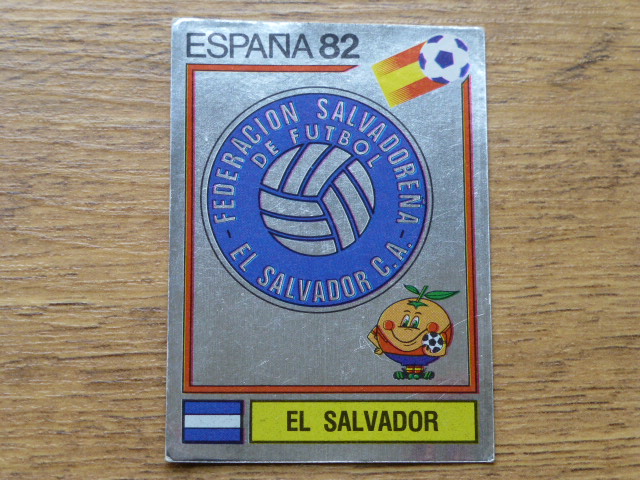 Panini Espana 82 Badges - El Salvador
