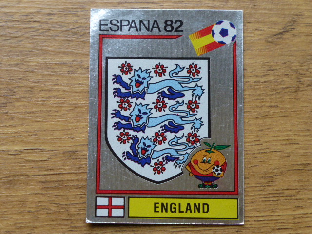 Panini Espana 82 Badges - England