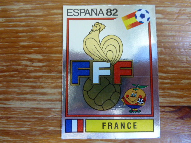 Panini Espana 82 Badges - France