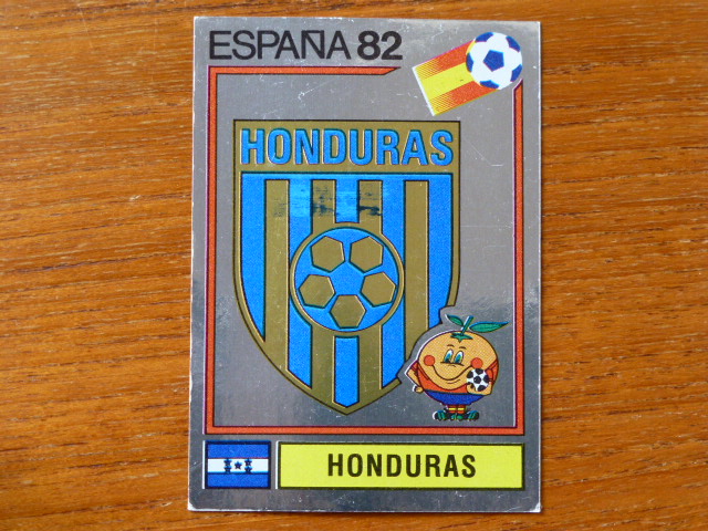 Panini Espana 82 Badges - Honduras
