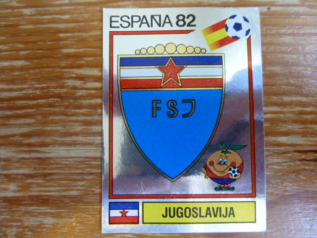 Panini Espana 82 Badges - Jugoslavia