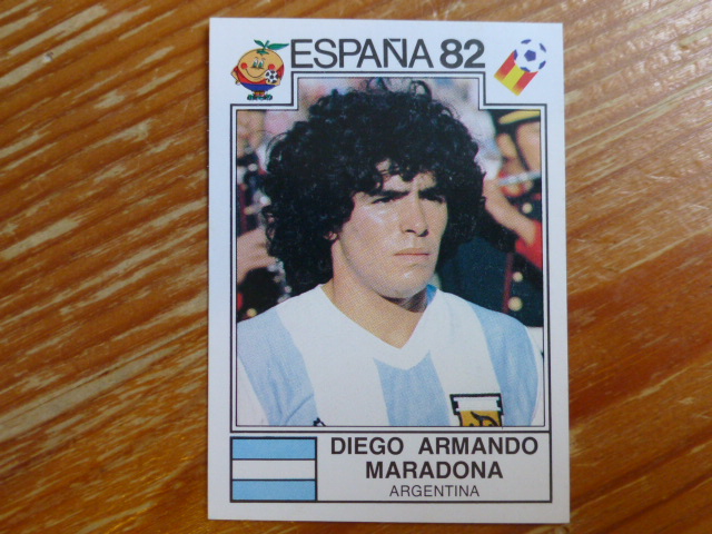 Panini Espana 82 - Diego Maradona