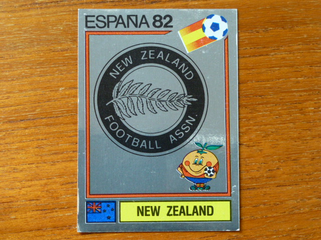 Panini Espana 82 Badges - New Zealand