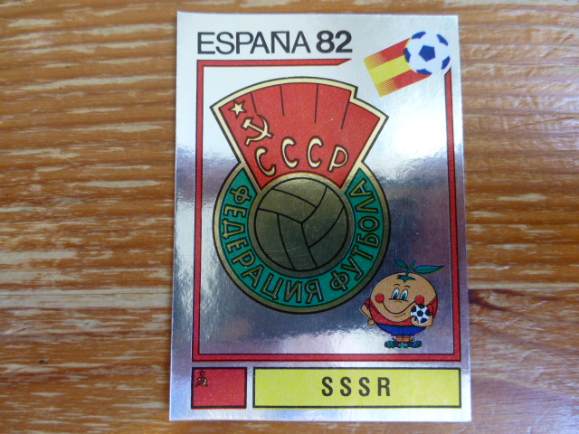 Panini Espana 82 Badges - SSSR
