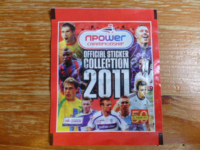 Panini Championship 2011 Sticker Pack