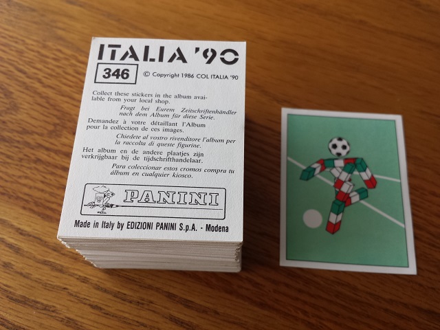 Panini Italia 90 Stickers