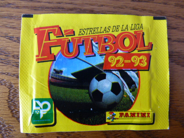 Panini Futbol 93 Sticker Pack (Spain)